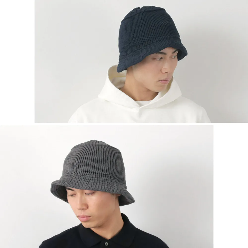 HICOSAKA Hats^/ Knit Bucket Hat