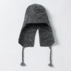 HICOSAKA Hats^/ Knit Flight Cap