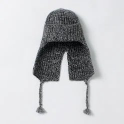 HICOSAKA Hats^/ Knit Flight Cap
