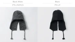 HICOSAKA Hats^/ Knit Flight Cap