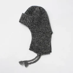 HICOSAKA Hats^/ Knit Flight Cap
