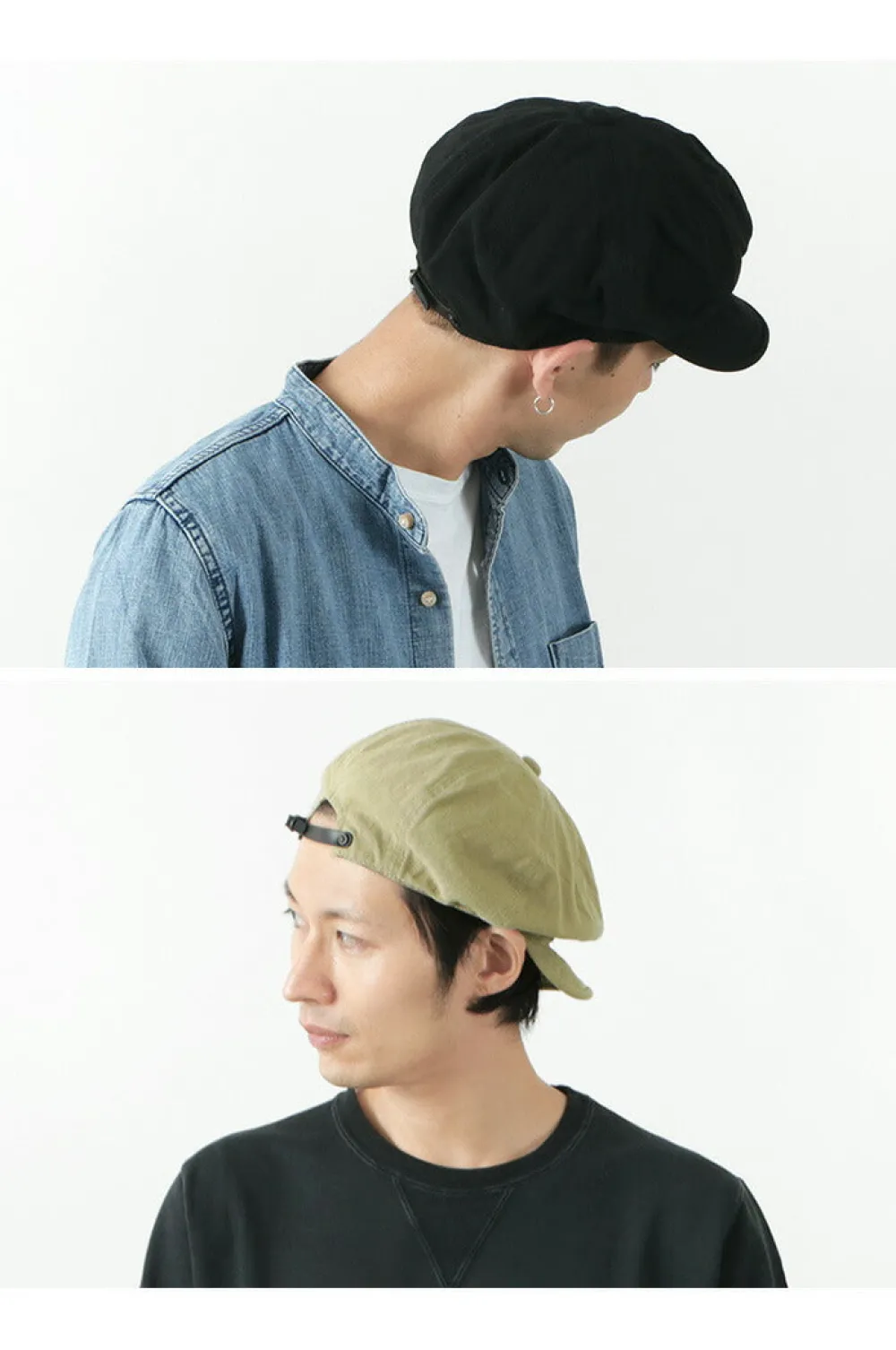 HIGHER Hats^/ ARMY CHINO CASQUETTE