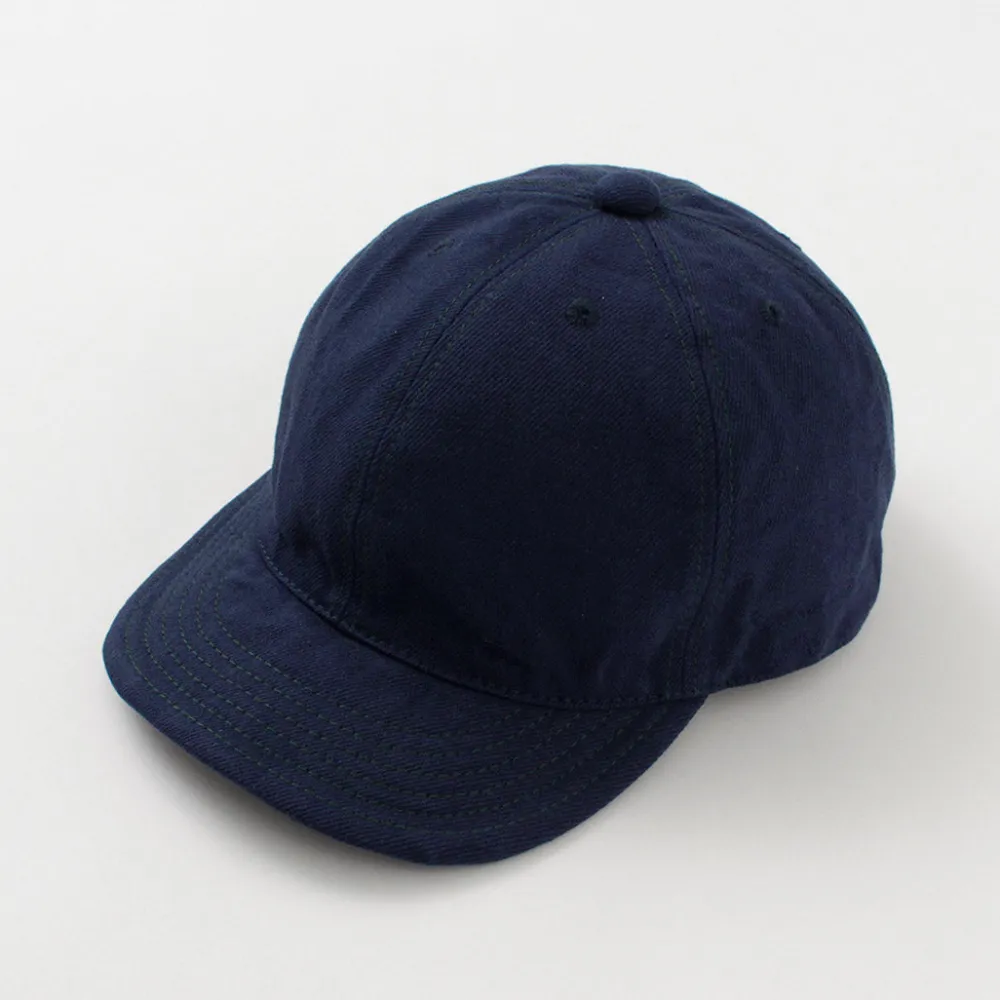 HIGHER Hats^/ Blue Selvage Denim Cinchback Cap