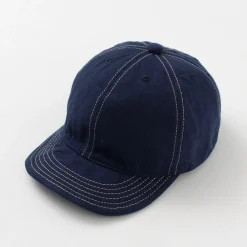 HIGHER Hats^/ Blue Selvage Denim Cinchback Cap