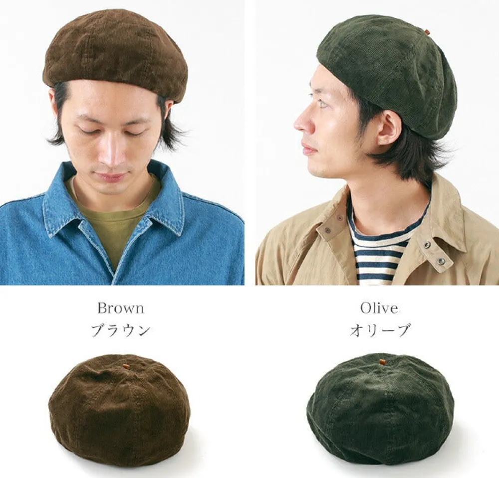 HIGHER Hats^/ Corduroy beret