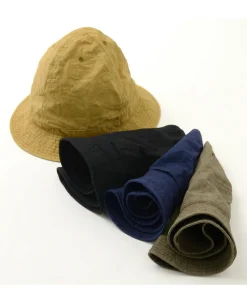 HIGHER Hats^/ Cotton Linen Weathered Mountain Hat