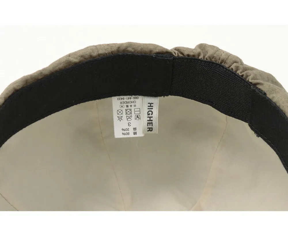 HIGHER Hats^/ Cotton Linen Weather Beret
