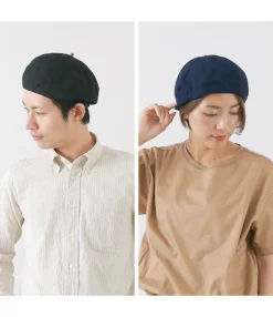 HIGHER Hats^/ Cotton Linen Weather Beret