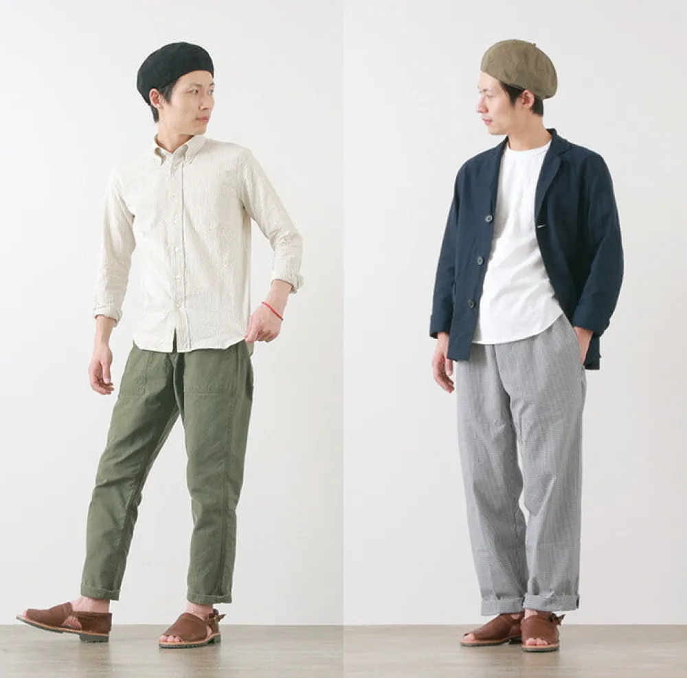 HIGHER Hats^/ Cotton Linen Weather Beret