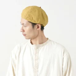 HIGHER Hats^/ Cotton Linen Weather Beret