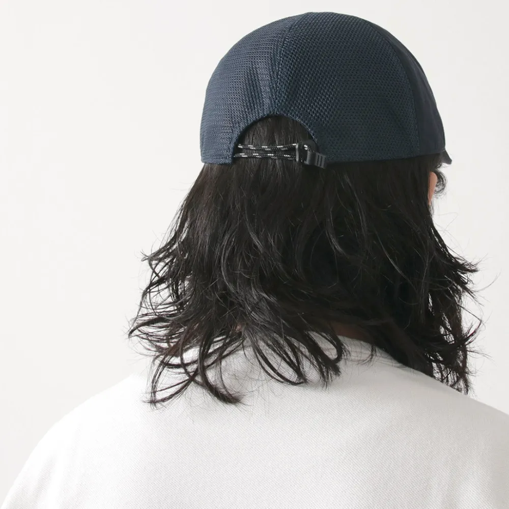 HIGHER Hats^/ Cotton Nylon Ripstop 7 Panel Mesh Cap