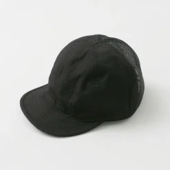 HIGHER Hats^/ Cotton Nylon Ripstop 7 Panel Mesh Cap