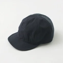 HIGHER Hats^/ Cotton Nylon Ripstop 7 Panel Mesh Cap