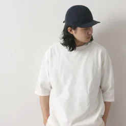 HIGHER Hats^/ Cotton Nylon Ripstop 7 Panel Mesh Cap
