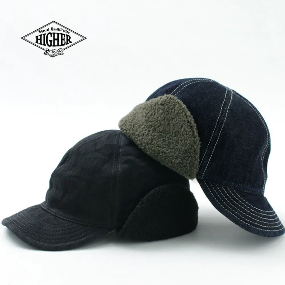 HIGHER Hats^/ DENIM & KATSURAGI HUNTER CAP