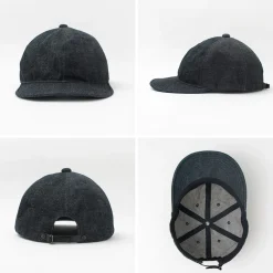 HIGHER Hats^/ multi-panel cap denim