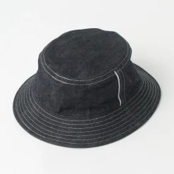 HIGHER Hats^/ F191 Selvedge Bucket Hat denim
