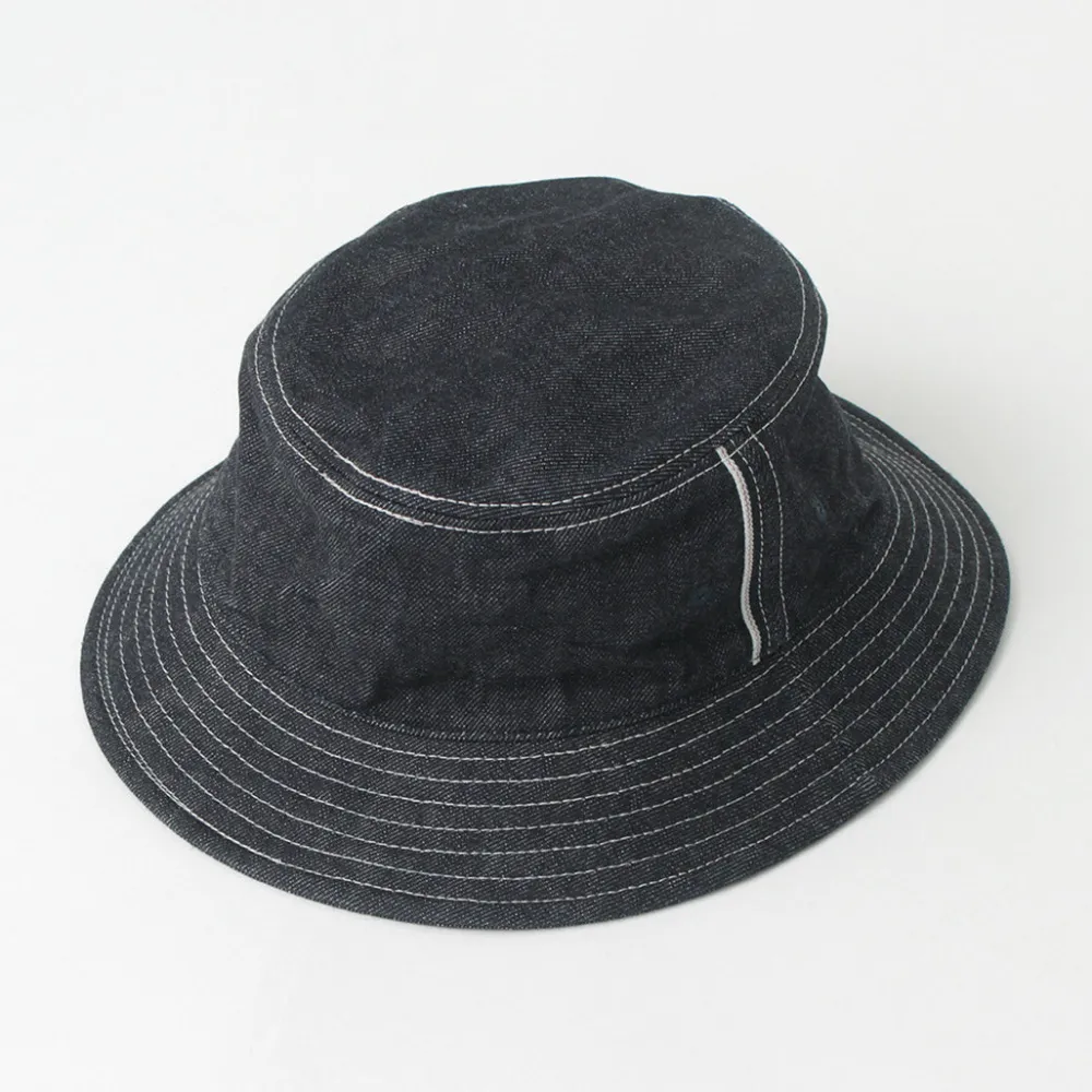 HIGHER Hats^/ F191 Selvedge Bucket Hat denim