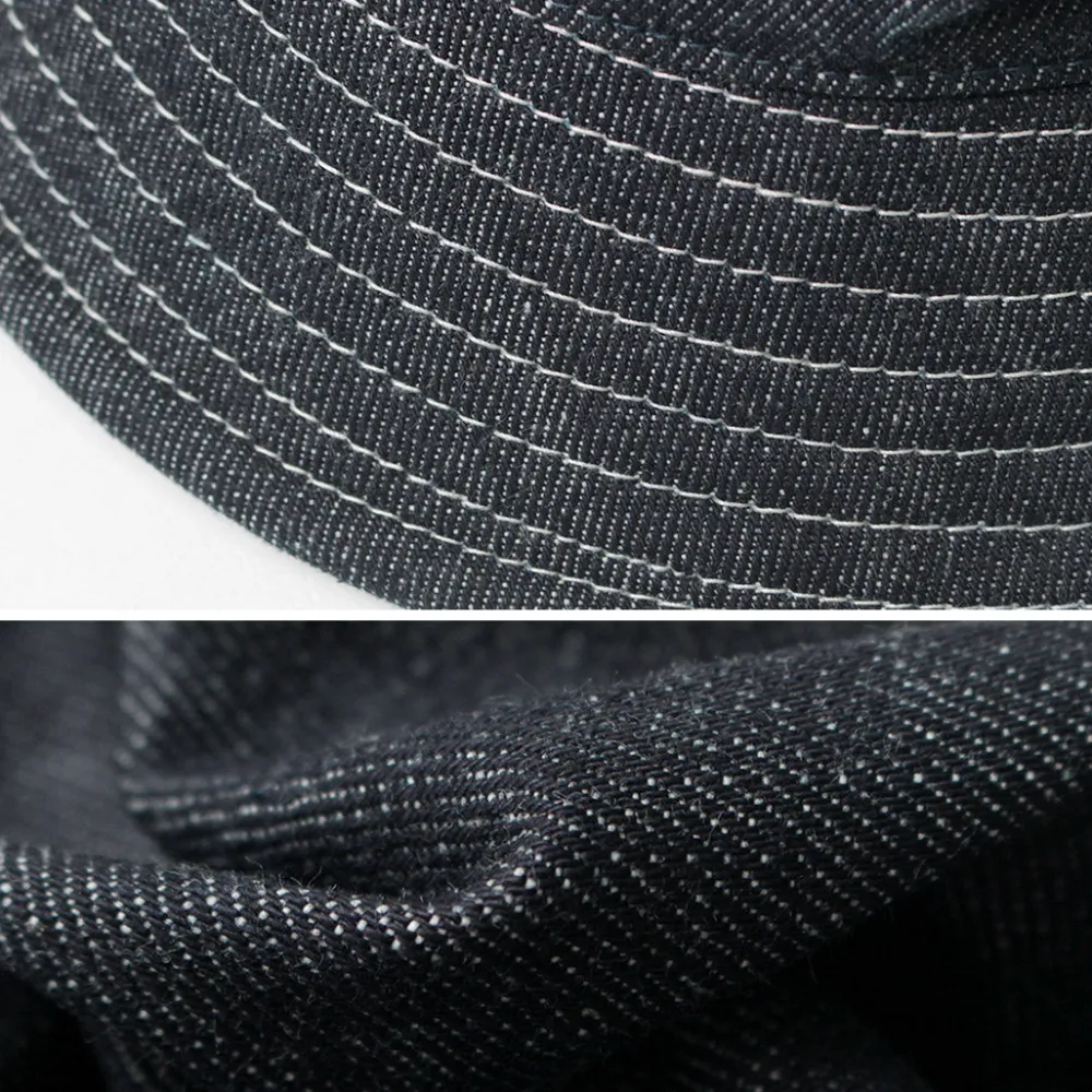 HIGHER Hats^/ F191 Selvedge Bucket Hat denim