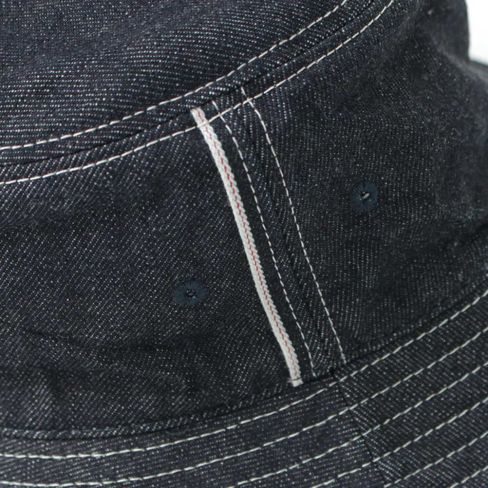 HIGHER Hats^/ F191 Selvedge Bucket Hat denim