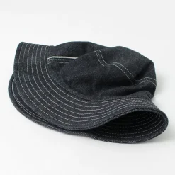 HIGHER Hats^/ F191 Selvedge Bucket Hat denim