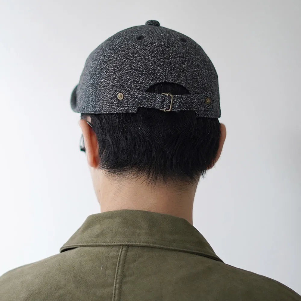 HIGHER Hats^/ French Oxford Cinch Buckle Cap