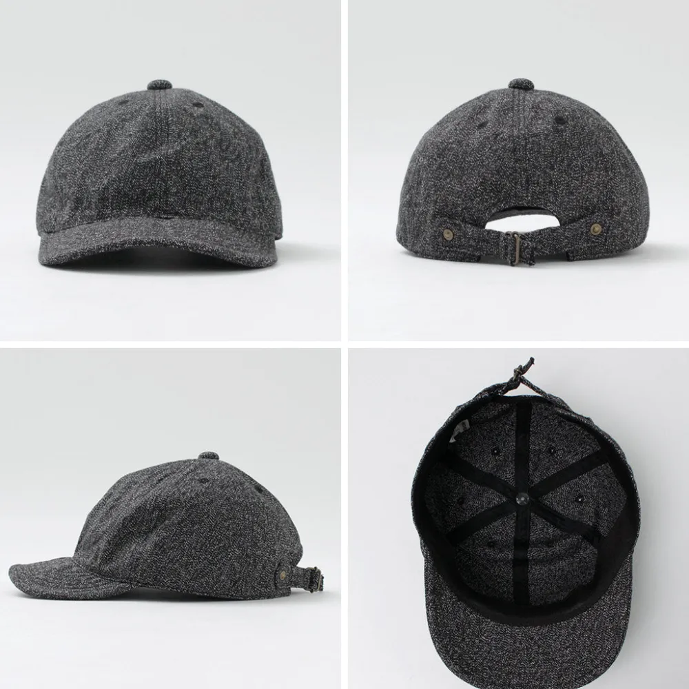 HIGHER Hats^/ French Oxford Cinch Buckle Cap