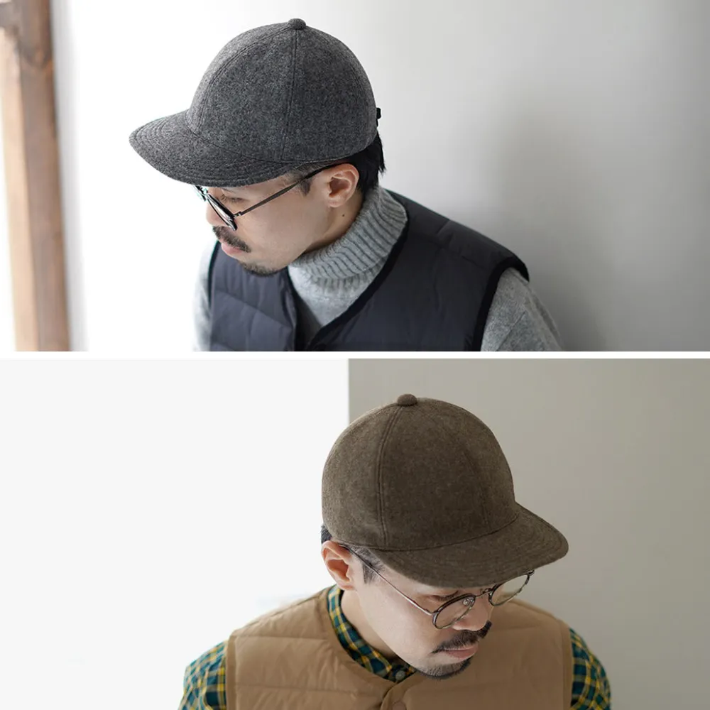HIGHER Hats^/ Melton Long Brim Cap