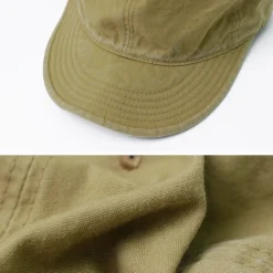HIGHER Hats^/ Military Canvas Cap