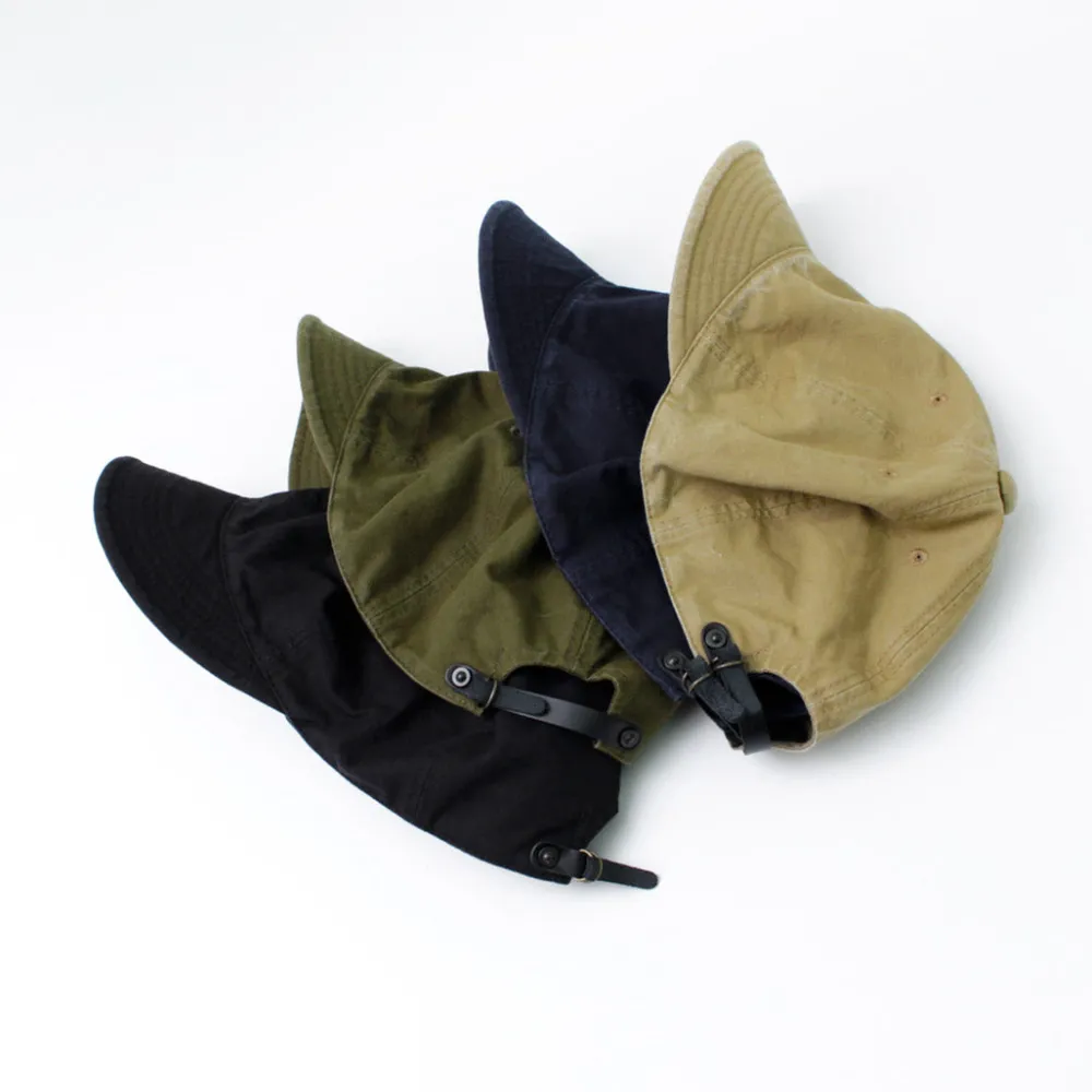 HIGHER Hats^/ Military Canvas Cap
