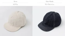 HIGHER Hats^/ One-washed Selvage denim cap