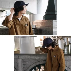 HIGHER Hats^/ One-washed Selvage denim cap