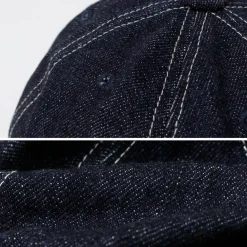 HIGHER Hats^/ One-washed Selvage denim cap