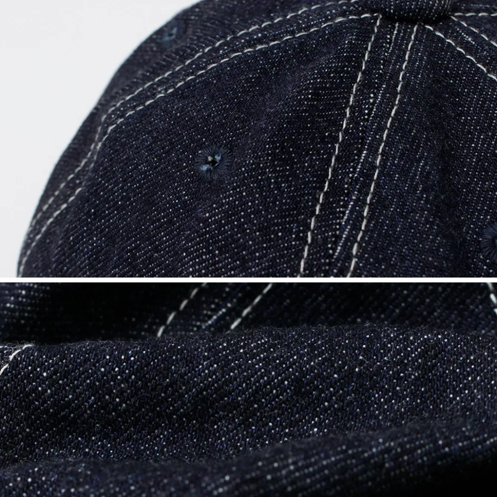 HIGHER Hats^/ One-washed Selvage denim cap