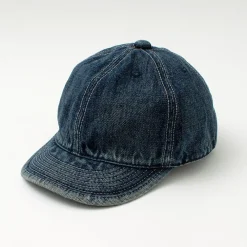 HIGHER Hats^/ Selvage denim cap used-wash
