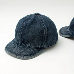 HIGHER Hats^/ Selvage denim cap used-wash