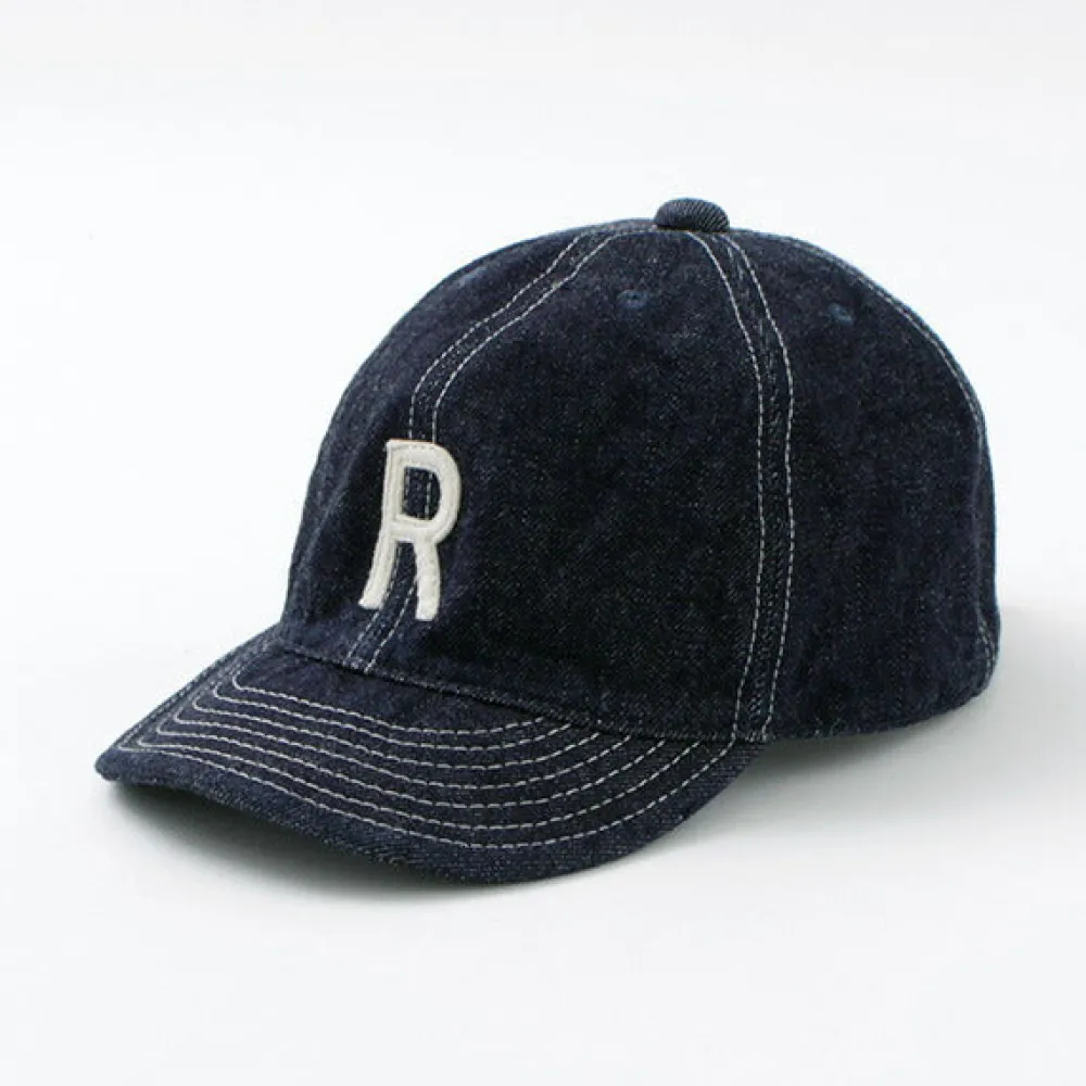 HIGHER Hats^/ SELVEDGE DENIM CAP ONE WASH