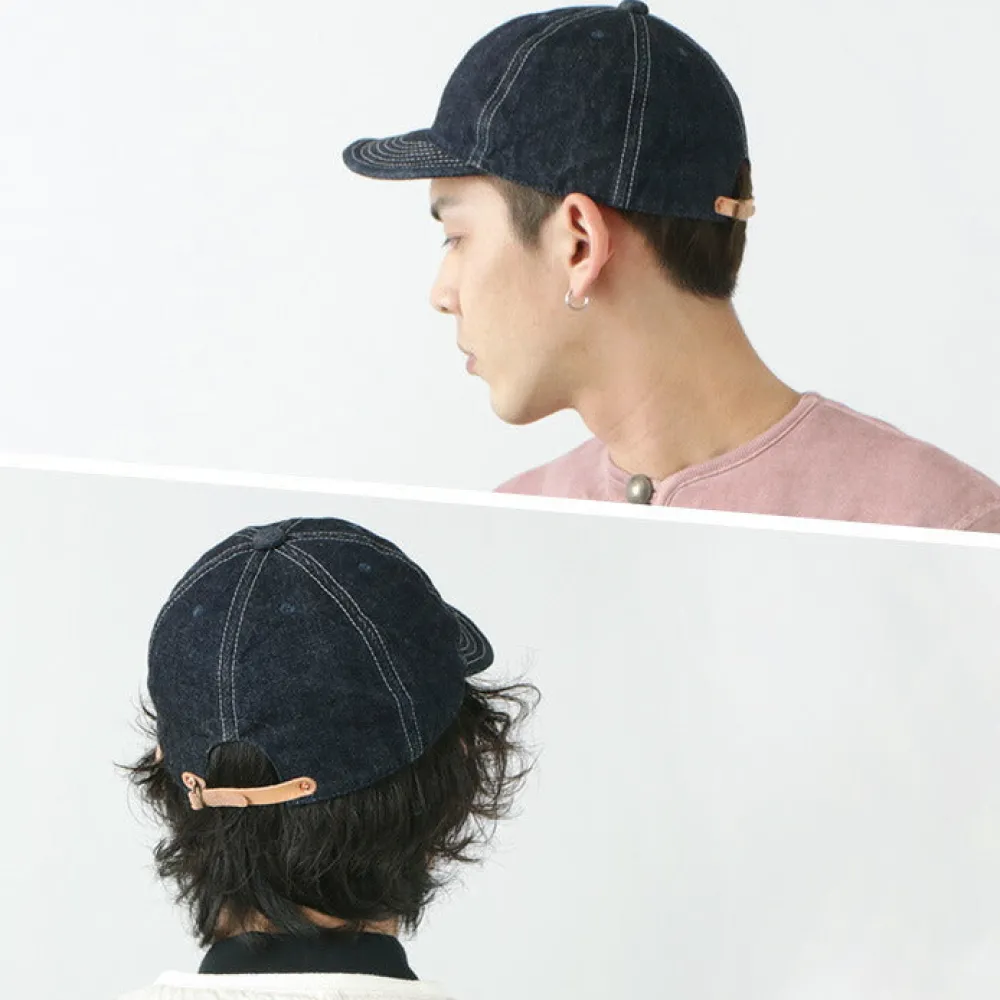 HIGHER Hats^/ SELVEDGE DENIM CAP ONE WASH