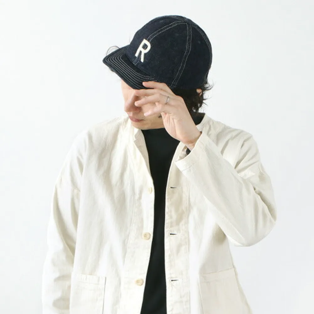 HIGHER Hats^/ SELVEDGE DENIM CAP ONE WASH