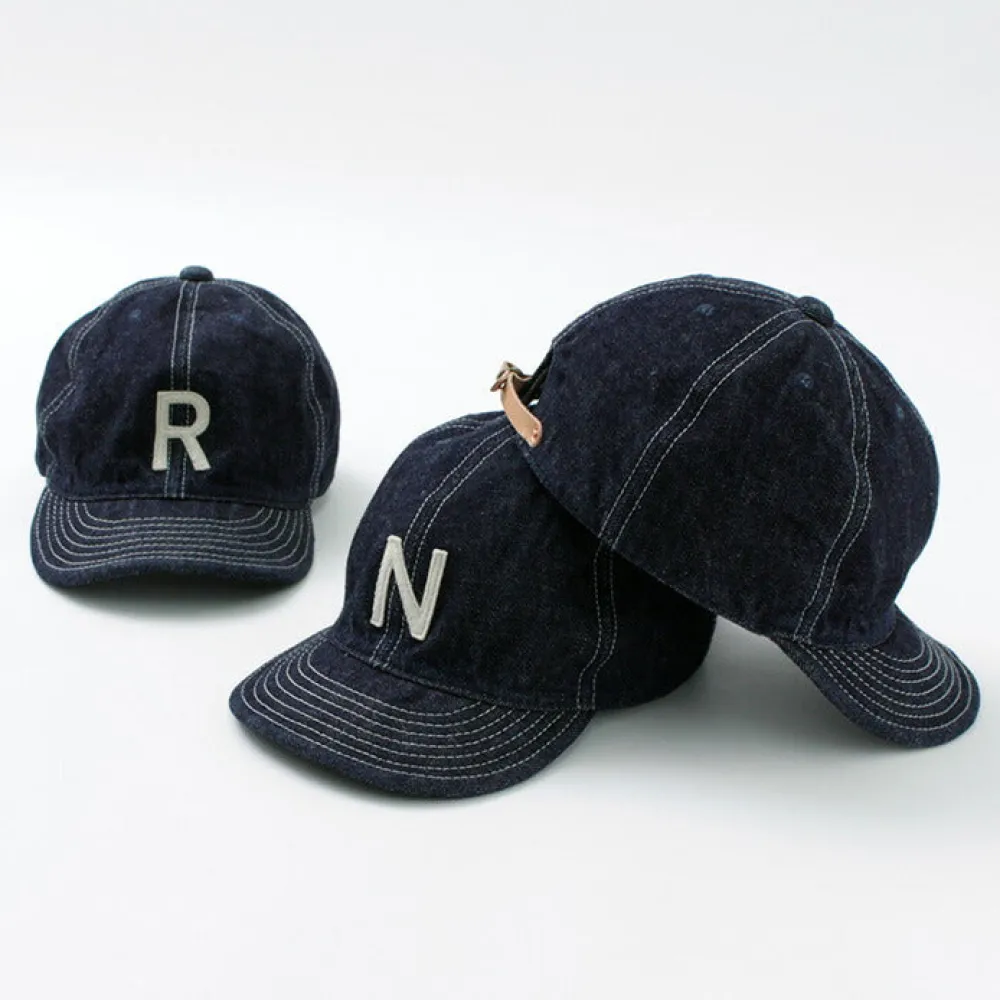 HIGHER Hats^/ SELVEDGE DENIM CAP ONE WASH