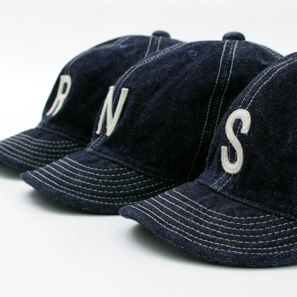 HIGHER Hats^/ SELVEDGE DENIM CAP ONE WASH