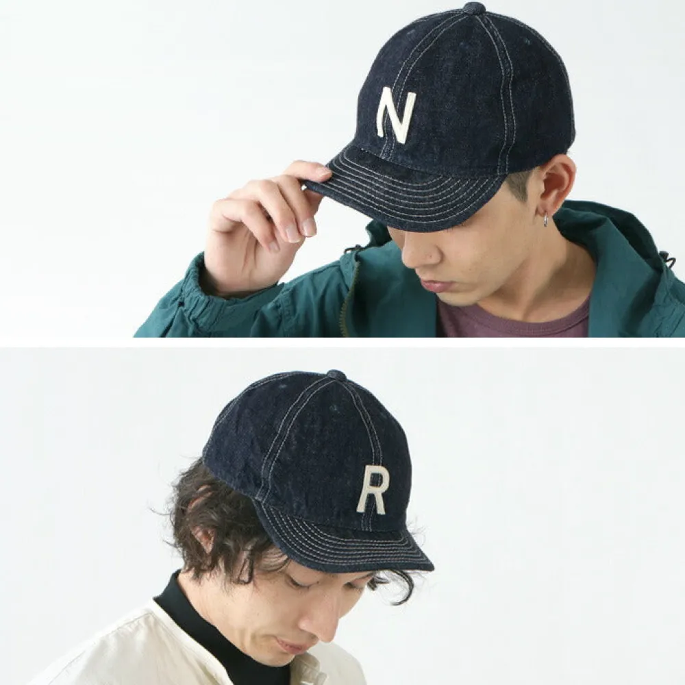 HIGHER Hats^/ SELVEDGE DENIM CAP ONE WASH