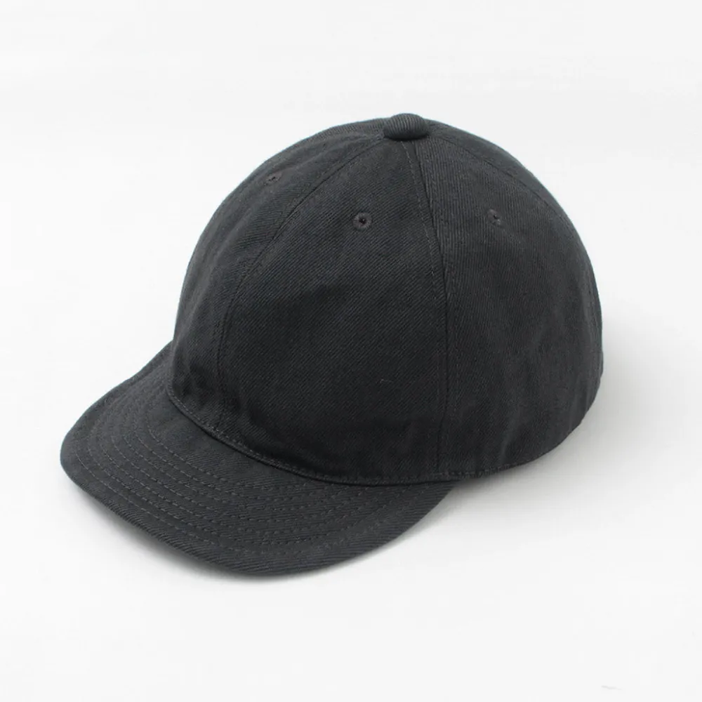 HIGHER Hats^/ Selvedge Denim Cap One Wash Grec gray