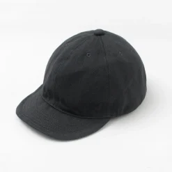 HIGHER Hats^/ Selvedge Denim Cap One Wash Grec gray