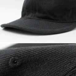 HIGHER Hats^/ Selvedge Denim Cap One Wash Grec gray