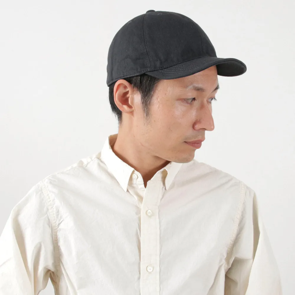 HIGHER Hats^/ Selvedge Denim Cap One Wash Grec gray
