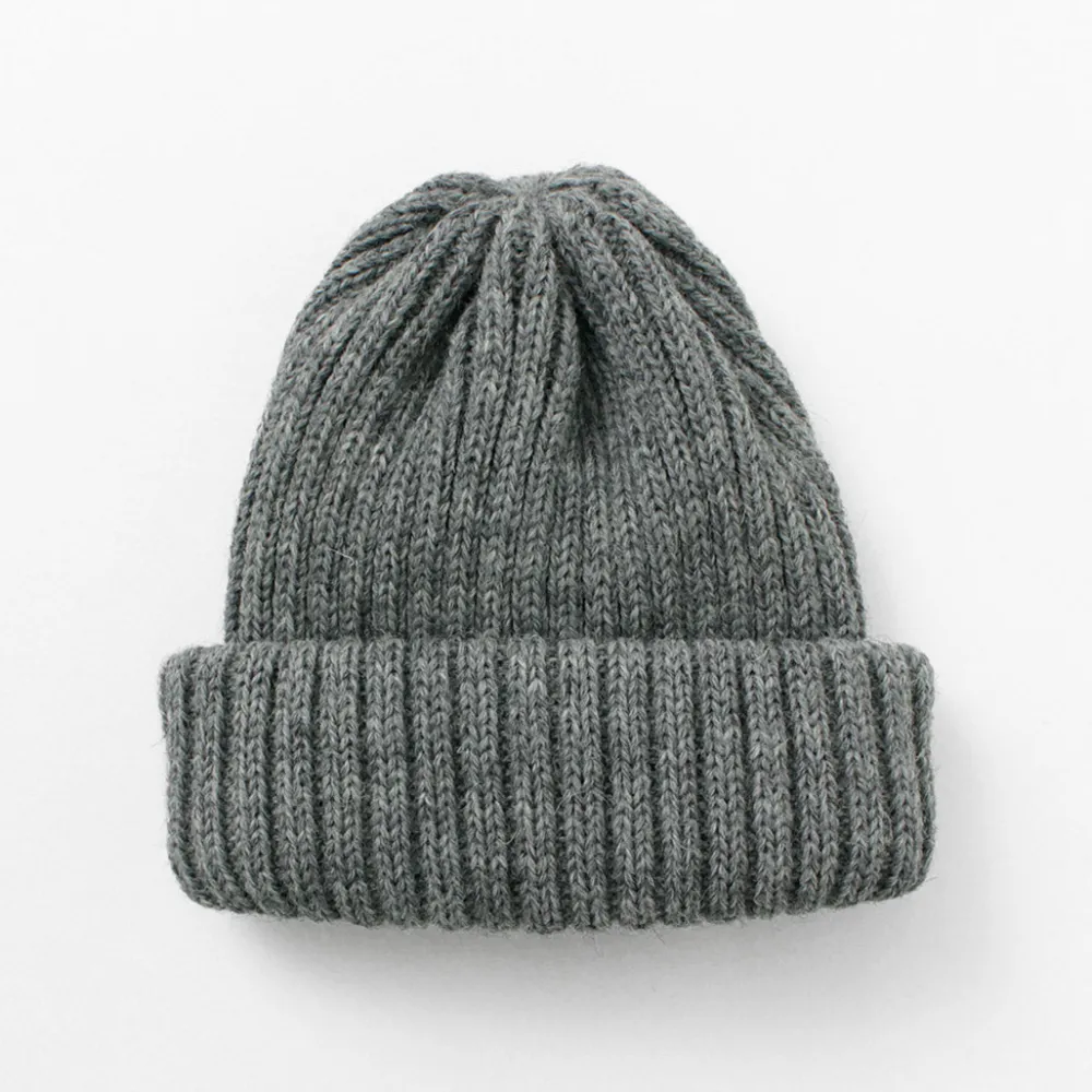 HIGHLAND 2000 Hats^/ British Wool 2x1 Rib Bobby Cap