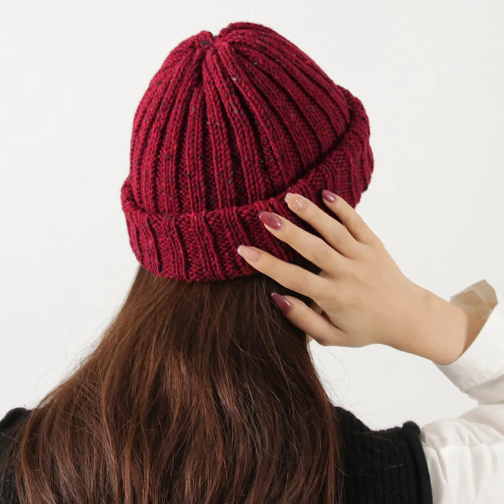 HIGHLAND 2000 Hats^/ BW nep wool 2ÁE bobby cap (double turn-up)