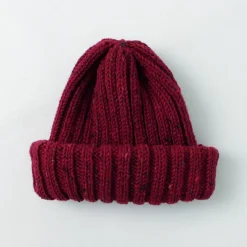 HIGHLAND 2000 Hats^/ BW nep wool 2ÁE bobby cap (double turn-up)