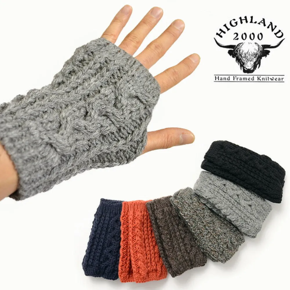 HIGHLAND 2000 Gloves^/ Cable Knits Mittens